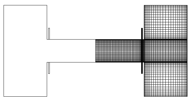 Fig. 2 GEC-CCP モデルのアウトラインと計算格子