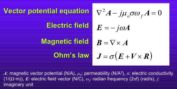 Fig. 4 電磁場に関する支配方程式