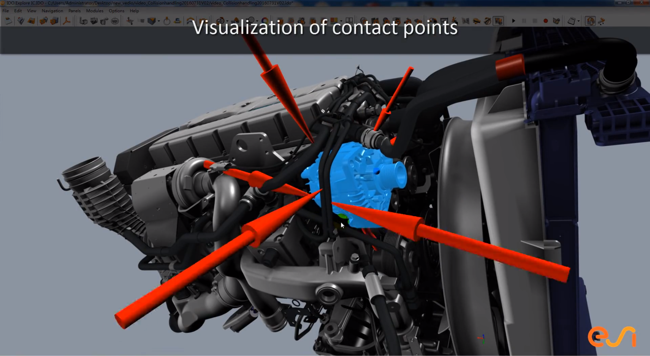 産業用VR：IC.IDOの干渉チェック